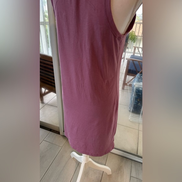 Lululemon All Yours Tank Dress Color Pink Vitasea Midi - Picture 6 of 11